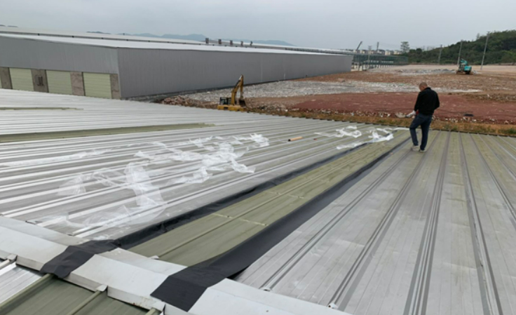 界首厂房屋面防水维修案例